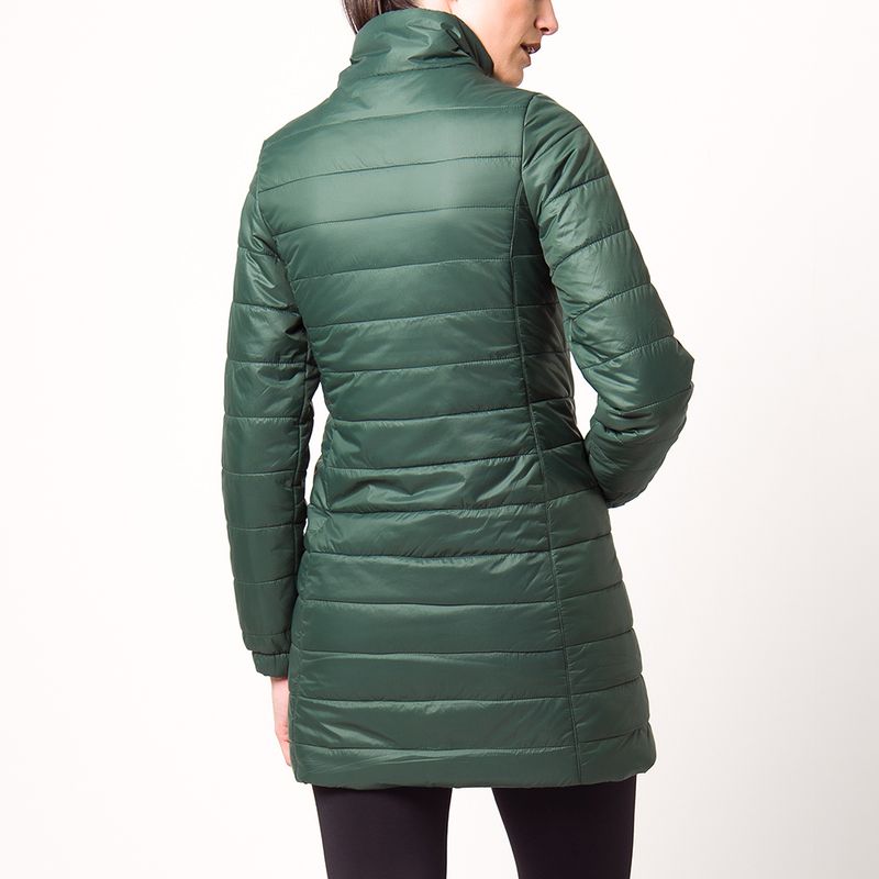 jaqueta fila thermal long feminina