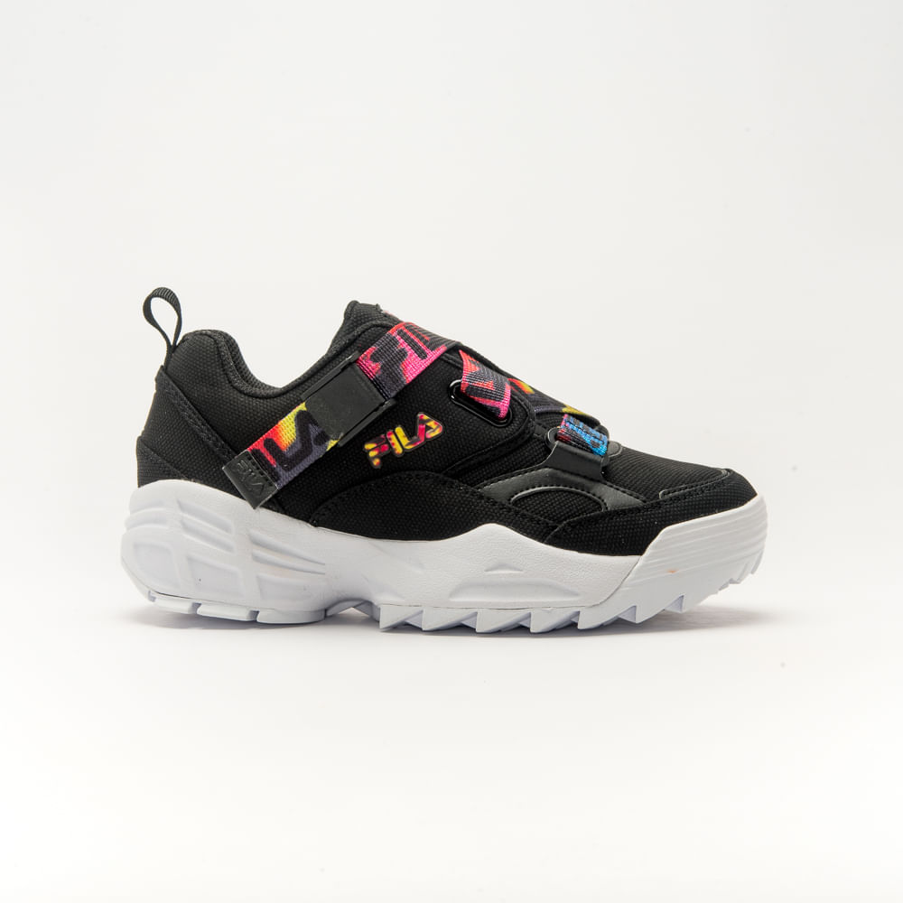 fila fast charge trainer with logo straps in yellow