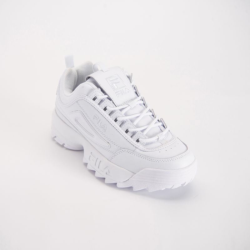 Fila branco best sale disruptor masculino