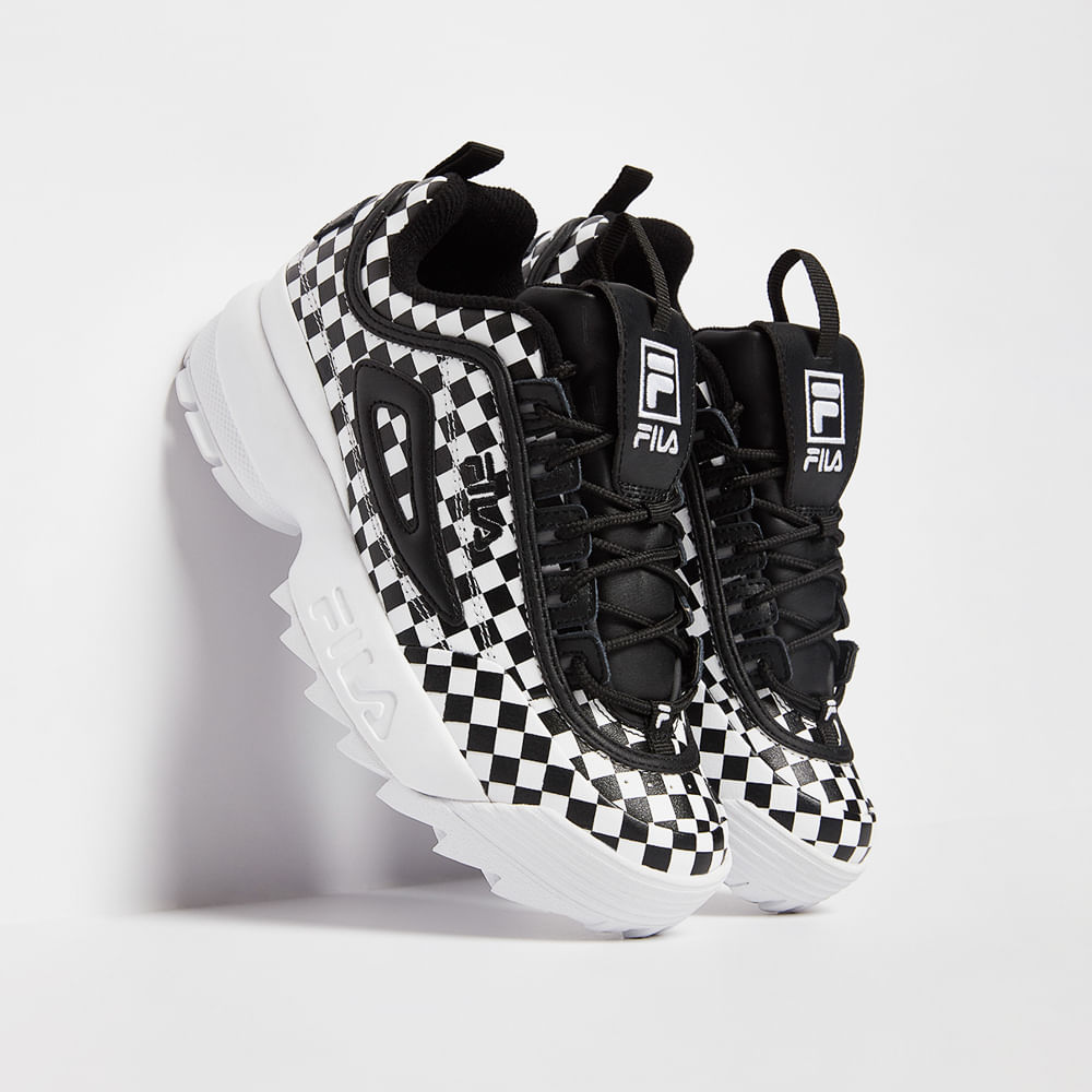 Fila disruptor hot sale ii checker