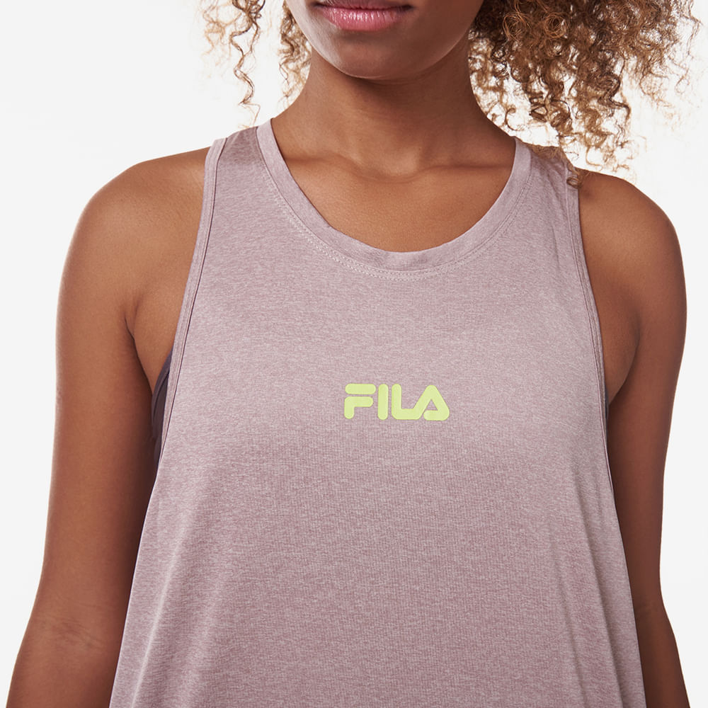 fila sleeveless moletom com capuz