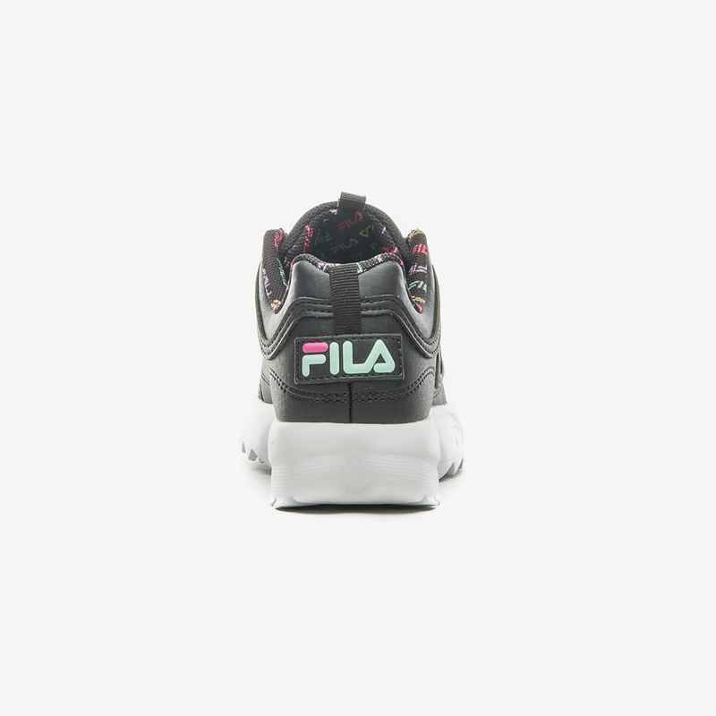 Kids fila cheap disruptor black