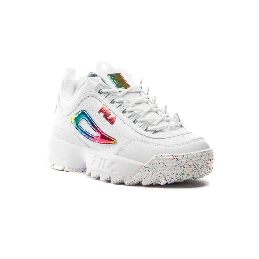 T nis Fila Disruptor II Pride Feminino Lan amentos explore as novidades FILA