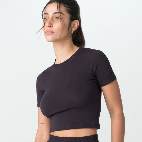 Blusa Fila Cropped Basic Feminina