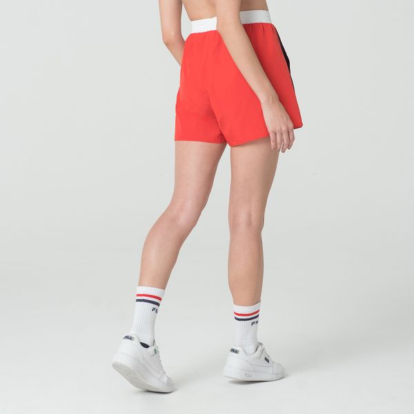 Shorts Fila Color Block Letter Feminino