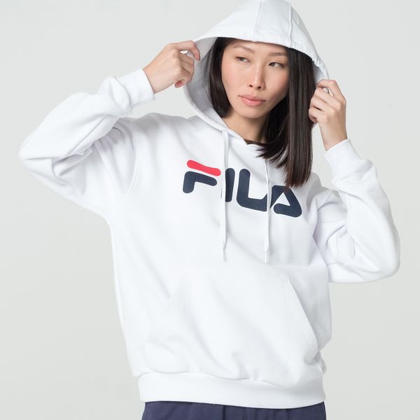 Casaco Com Capuz Fila Comfort Letter II Feminino