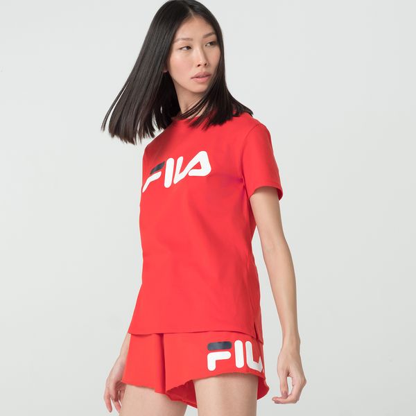 Camiseta Fila Letter Premium II Feminina