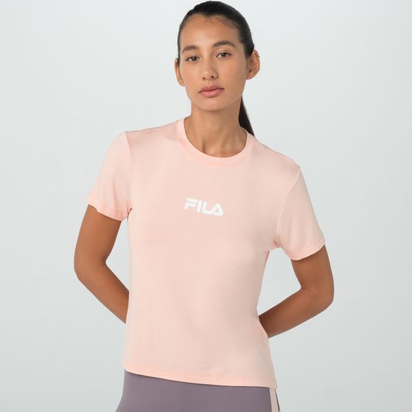 Camiseta Fila Letter Fit Feminina