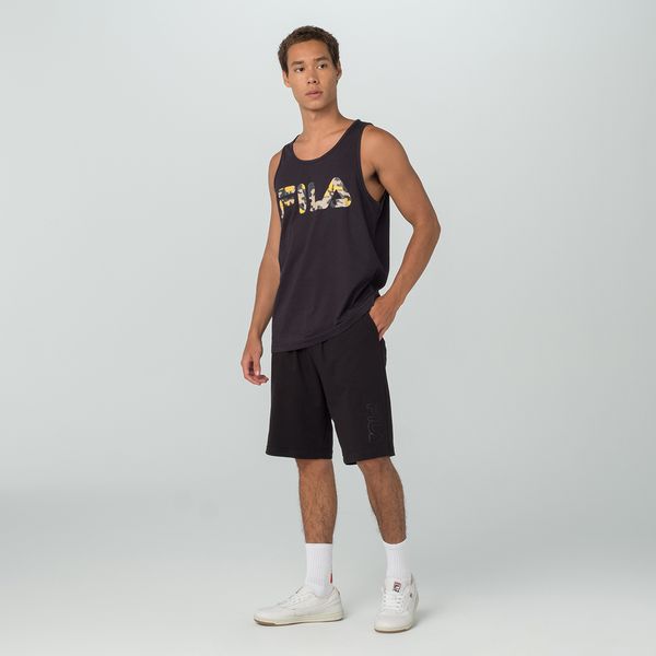 Bermuda Fila Practical Logo Outline Light Masculina