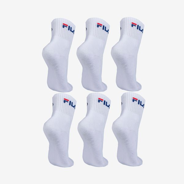 Meia Fila Cano Medio 6pack Unisex