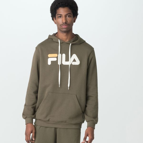 Casaco Com Capuz Fila Confort Letter II Masculino