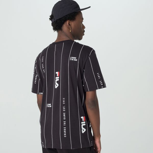 Camiseta Fila Stripe Cg Masculina