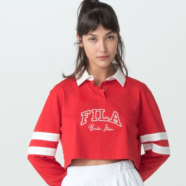 Blusa Manga Longa Fila Faulkner Feminina