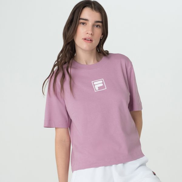 Camiseta Fila White F-Box Feminina