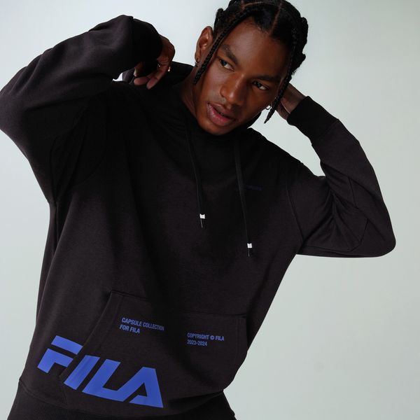 Casaco Com Capuz Fila French Terry Unisex