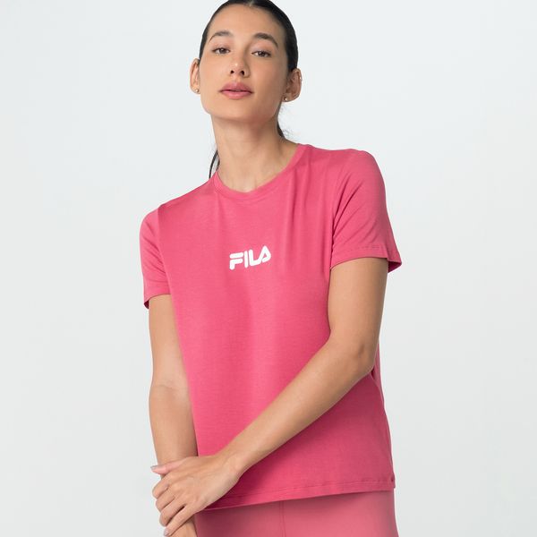 Camiseta Fila Letter Fit Feminina