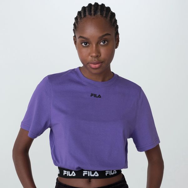 Camiseta Fila Cropped Elastic Feminina