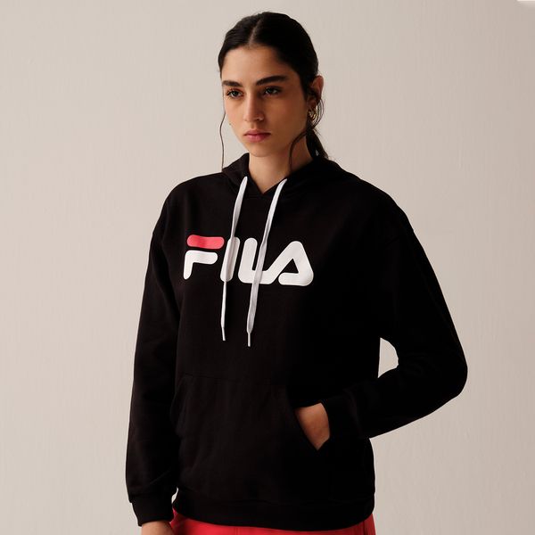 Casaco Com Capuz Fila Comfort Letter II Feminino