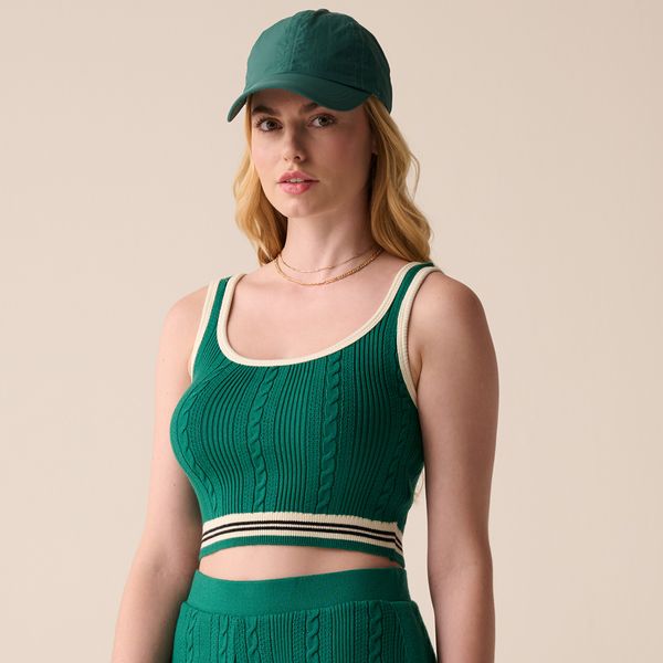 Top Fila Uc Slim Knit Stripe Feminino