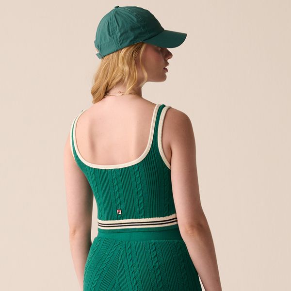 Top Fila Uc Slim Knit Stripe Feminino