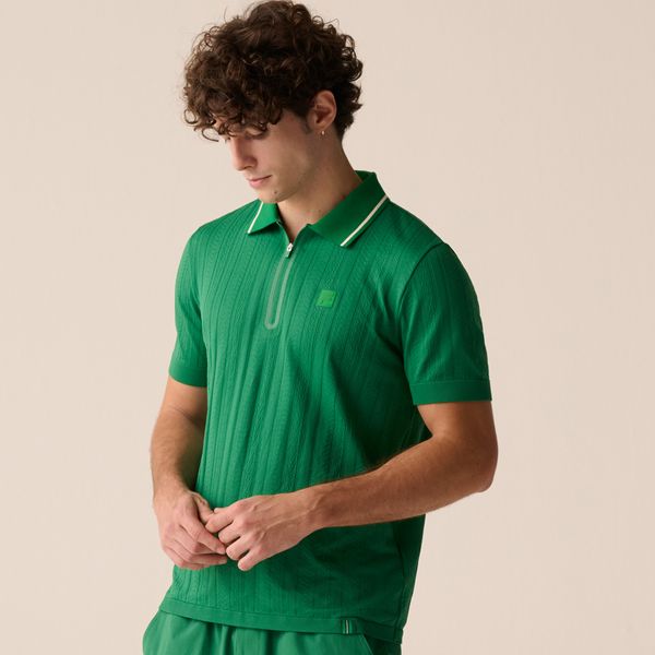 Pólo Fila Challenger Cable Zip Polo Masculina