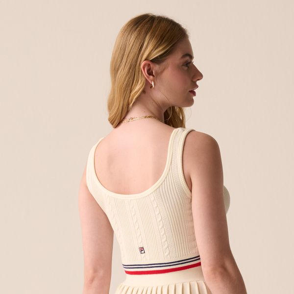 Top Fila Uc Slim Knit Stripe Feminino