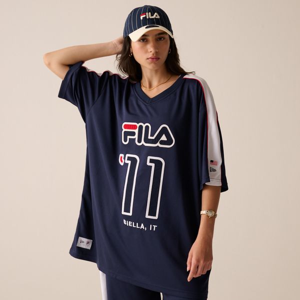 Camiseta Fila X New Era Jersey Collab Masculina