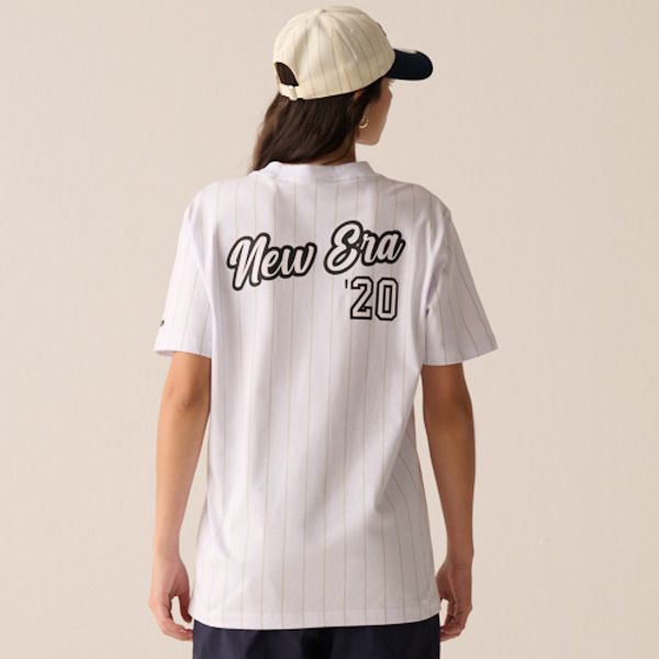 Camiseta Fila X New Era Fullprint Pinstripe Collab Masculina