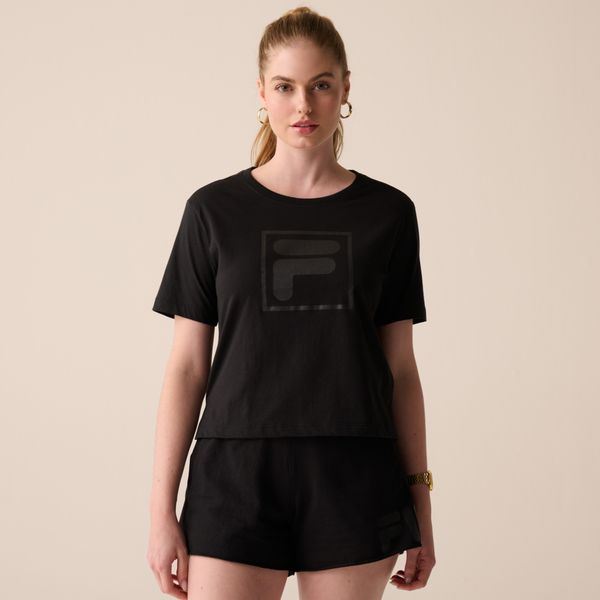 Camiseta Fila Letter Essentials Feminina