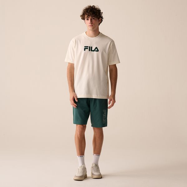 Bermuda Fila Practical Logo Outline Light Masculina