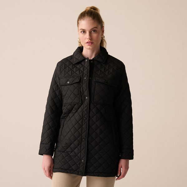 Jaqueta Fila Shacket Quilting Feminina