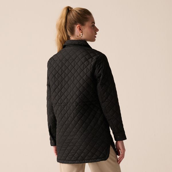 Jaqueta Fila Shacket Quilting Feminina