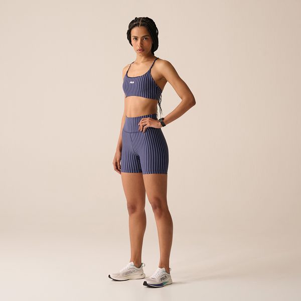 Bermuda Fila Future Sports Pinstripes Flow Feminina