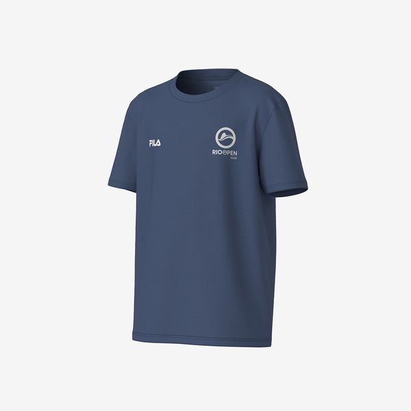 Camiseta Fila Regular Premium Rio Open 25 Juvenil