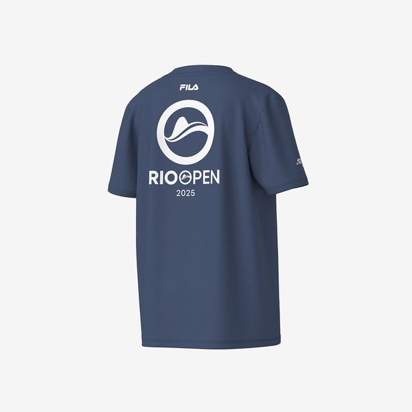 Camiseta Fila Regular Premium Rio Open 25 Juvenil