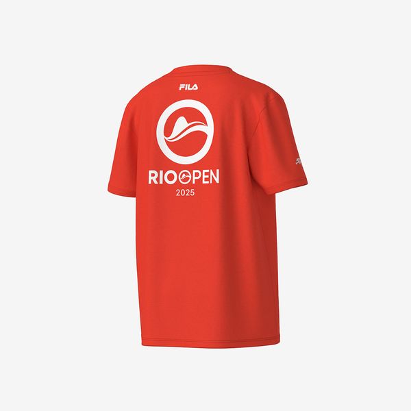 Camiseta Fila Regular Premium Rio Open 25 Juvenil