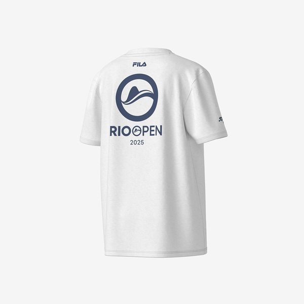 Camiseta Fila Regular Premium Rio Open 25 Juvenil