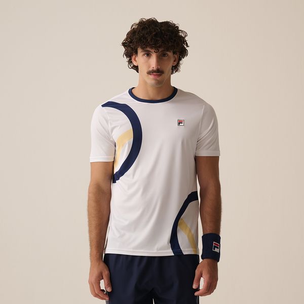 Camiseta Fila Player F-Box Print Masculina