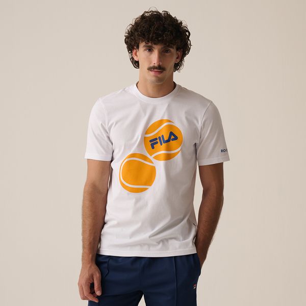 Camiseta Fila Graphic Regular Rio Open Masculina