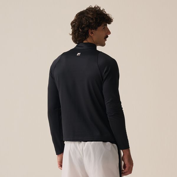 Camiseta Manga Longa Fila Meio Ziper Outdoor II Masculina