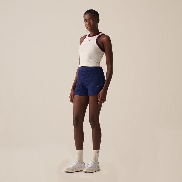 Shorts Fila Uc Knit Stripe Feminino