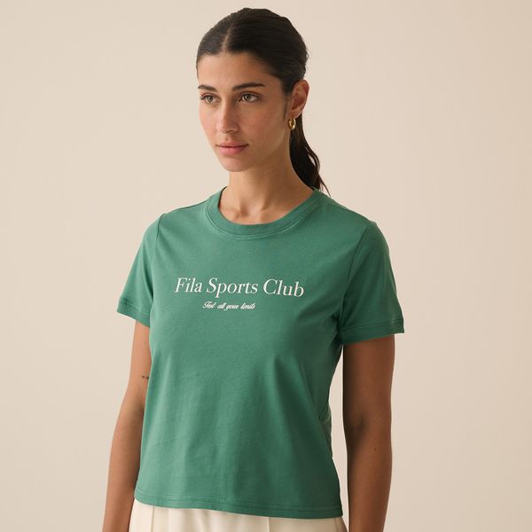 Camiseta Fila Regular Sport Club Feminina