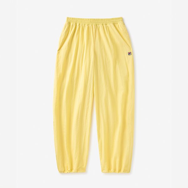 Calça Feminina FILA Hailey Crinkle Amarela