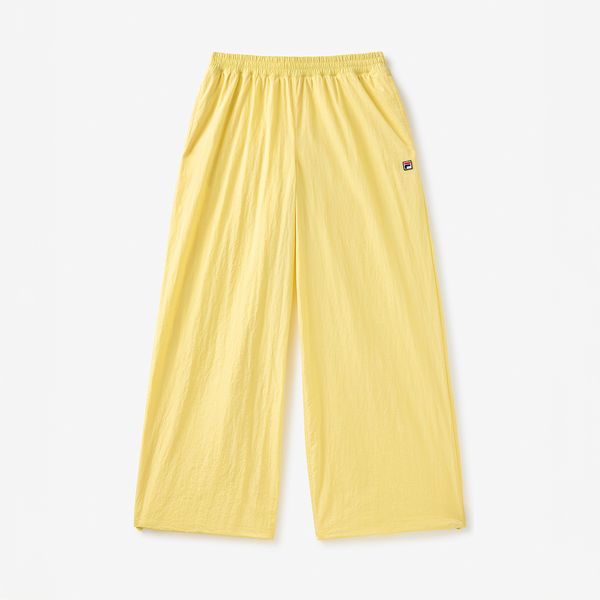 Calça Feminina FILA Hailey Crinkle Amarela