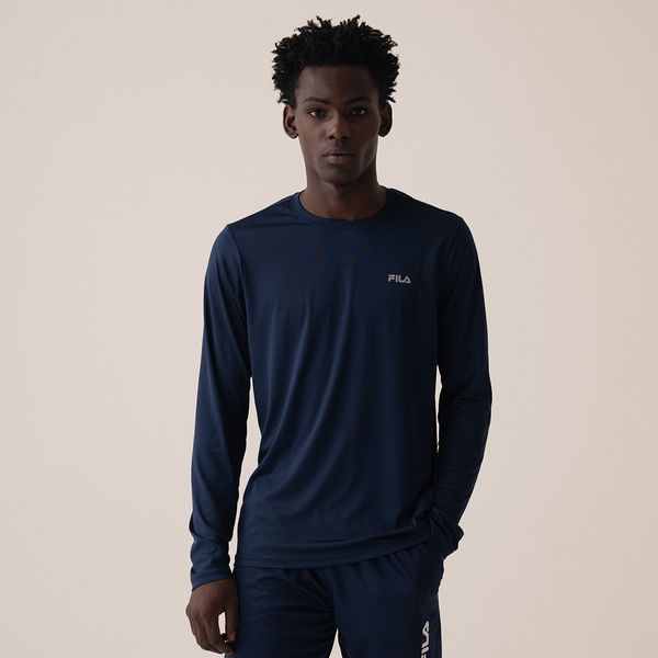 Camisa Manga Longa Fila Basic Sports Masculina