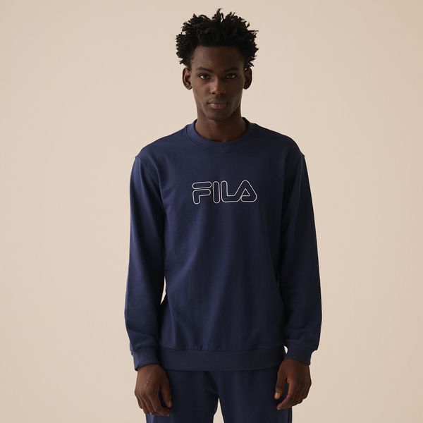 Casaco Fila Letter Outline Light Masculino