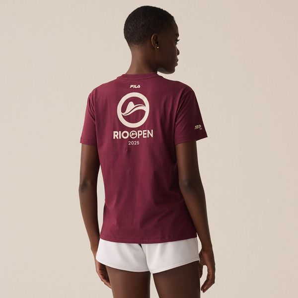 Camiseta Fila Comfort Premium Rio Open 25 Feminina
