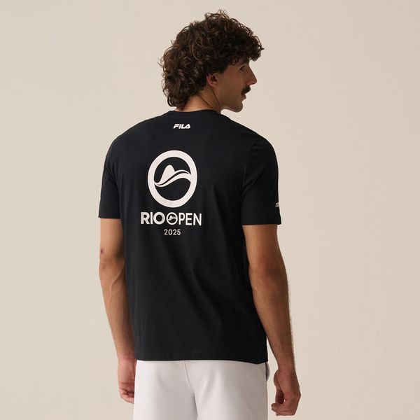 Camiseta Fila Regular Premium Rio Open 25 Masculina