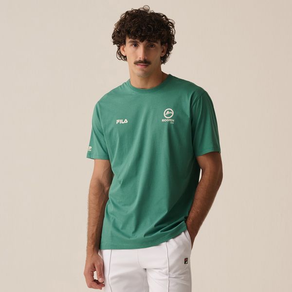 Camiseta Fila Comfort Selo Rio Open 25 Masculina