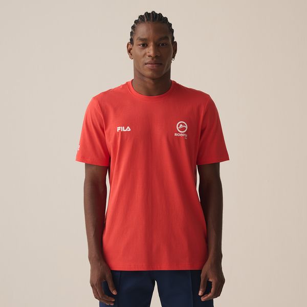 Camiseta Fila Regular Premium Rio Open 25 Masculina